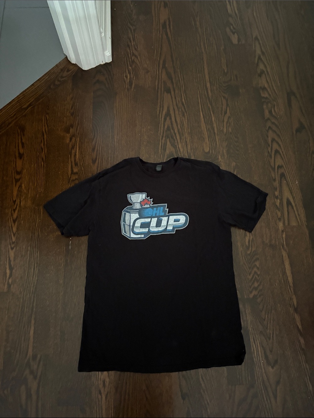 Black OHL Cup Graphic Tee - Men's Casual Shirt
